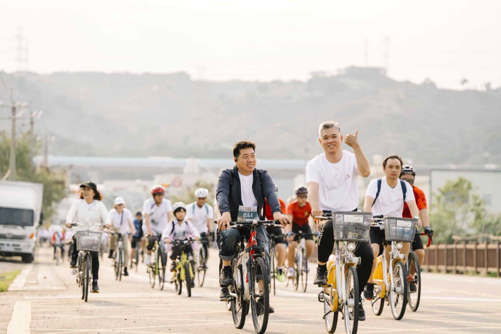 龍井單車騎福踩風行